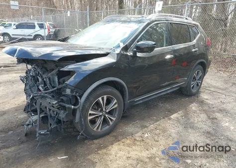 2018 Nissan Rogue Sl z USA, uszkodzony, nr VIN JN8AT2MV3JW310403